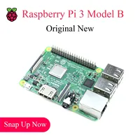 1PCS Original Raspberry Pi 3 Model B 3B+ Development Board New Chip 4 Core CPU 1.4Ghz RAM 1Ghz 2.4G&5G WiFi Bluetooth 4.2