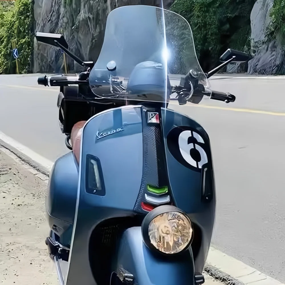 Good Quality For Piaggio Vespa GTV6 limited edition modified windshield front windshield chest guard