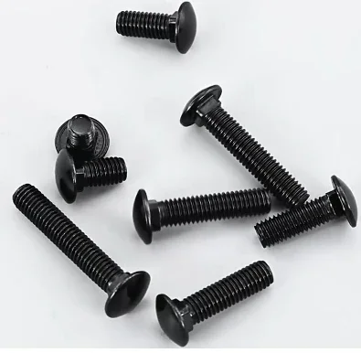 2~10Pcs Carriage Bolts M8 M10 M12 Grade 8.8 Carbon Steel Truss Round Head Square Neck Coach Screws