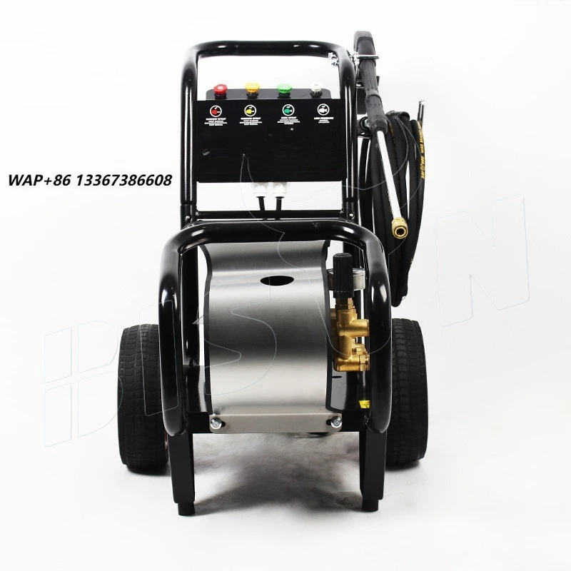 BISON(CHINA) Industrial 3Kw 380V 3 Phase Electric High Pressure Cleaner Washer