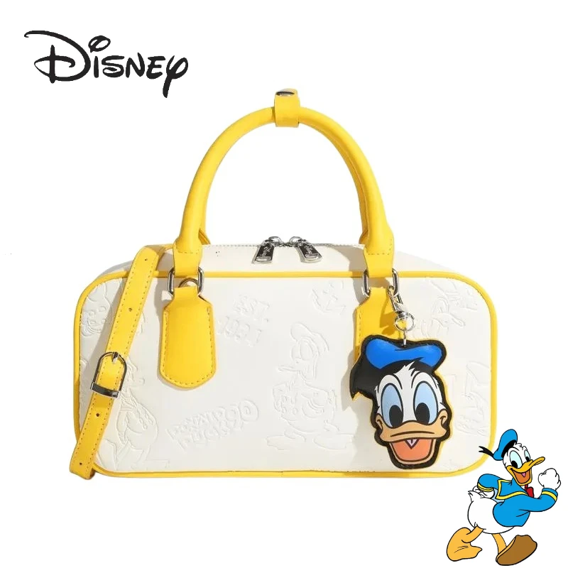 

Милая сумка с героями мультфильмов Диснея «Дональд Дак», креативная повседневная сумка через плечо для девочек, подарок на День святого Валентина, Рождество, Хэллоуин