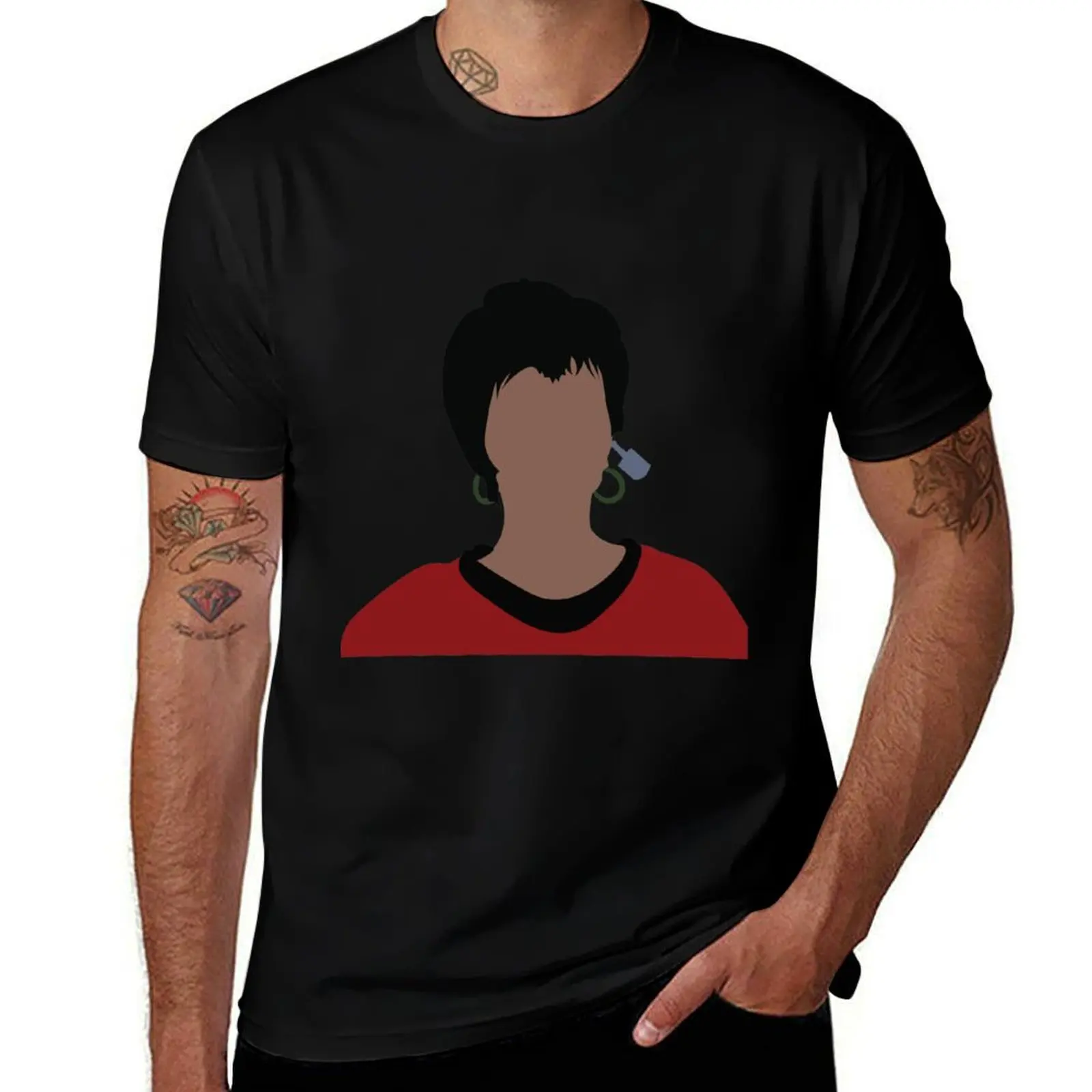 Uhura T-Shirt oversized street wear shirts graphic t shirts for men cotton