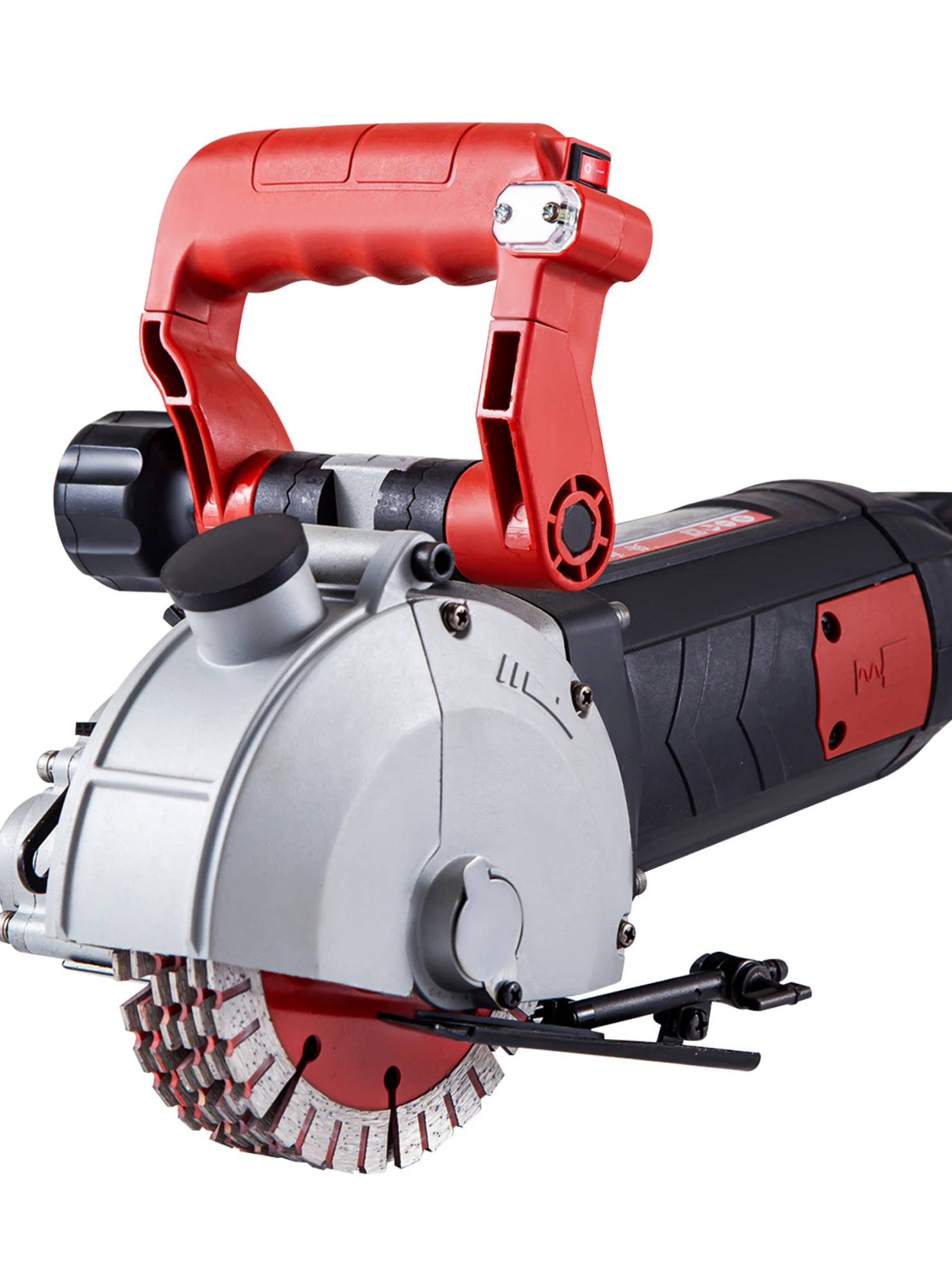 SucceBuy Max 4800W Muurslijper Betonsnijder Elektrische Laser Gericht Groef Steken Machine 125mm Cirkelzaag Snijgereedschap - afbeelding 2