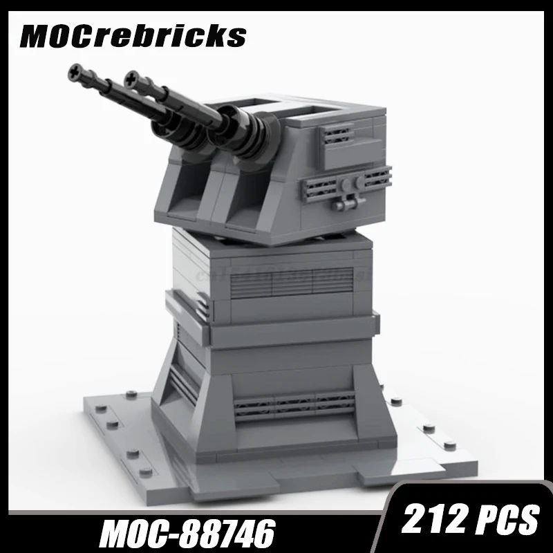 

Space Movie Modular Ground Base System Bunker Building Blocks Shield Generator Collection Series Turret Model Christmas Toy Gift