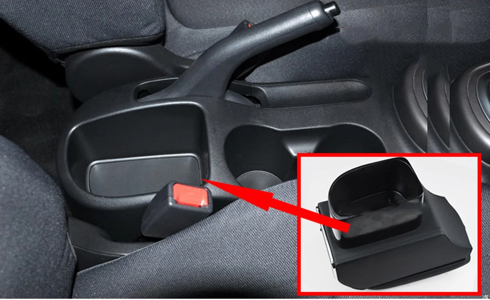 For Kia Soul 2010 2011 2012 2013 Armrest Box Leather Car Interior Parts Center Console Auto Armrests Storage with USB