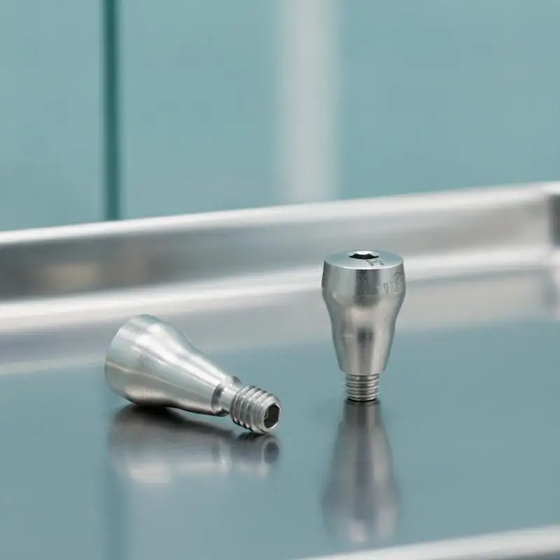 Dental Implant Healing Abutments Precision Machined Multiple Sizes Fit OSSTEM Regular Mini for Dental Surgeons