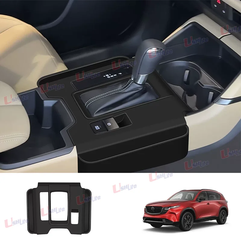 For Mazda CX-5 CX5 CX 5 2026 2027 Car Center Console Gear Shift Panel Silicone Pad Box Central Control Organizer Car Accessories 2