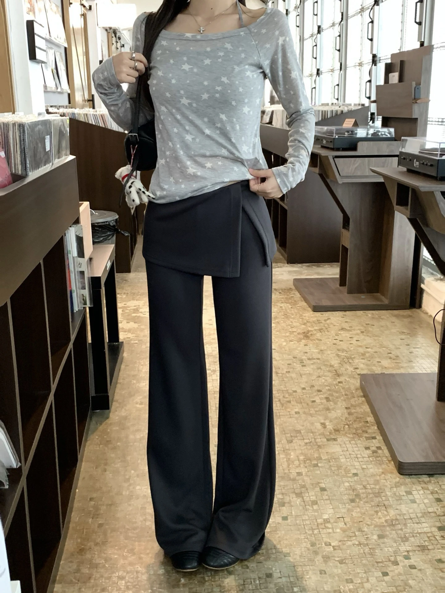 

Женские прямые повседневные брюки, весна-лето, универсальные, свободные, стройнящие, капри, удобные, модные женские брюки