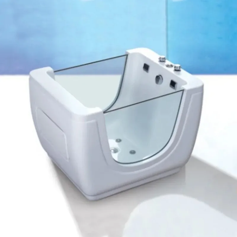 

Small Acrylic Coloured Jaccuzi Baby Spa Hydrotherapy Bath Tub Aittherapy Whirlpool Massage Bathtub for Babies
