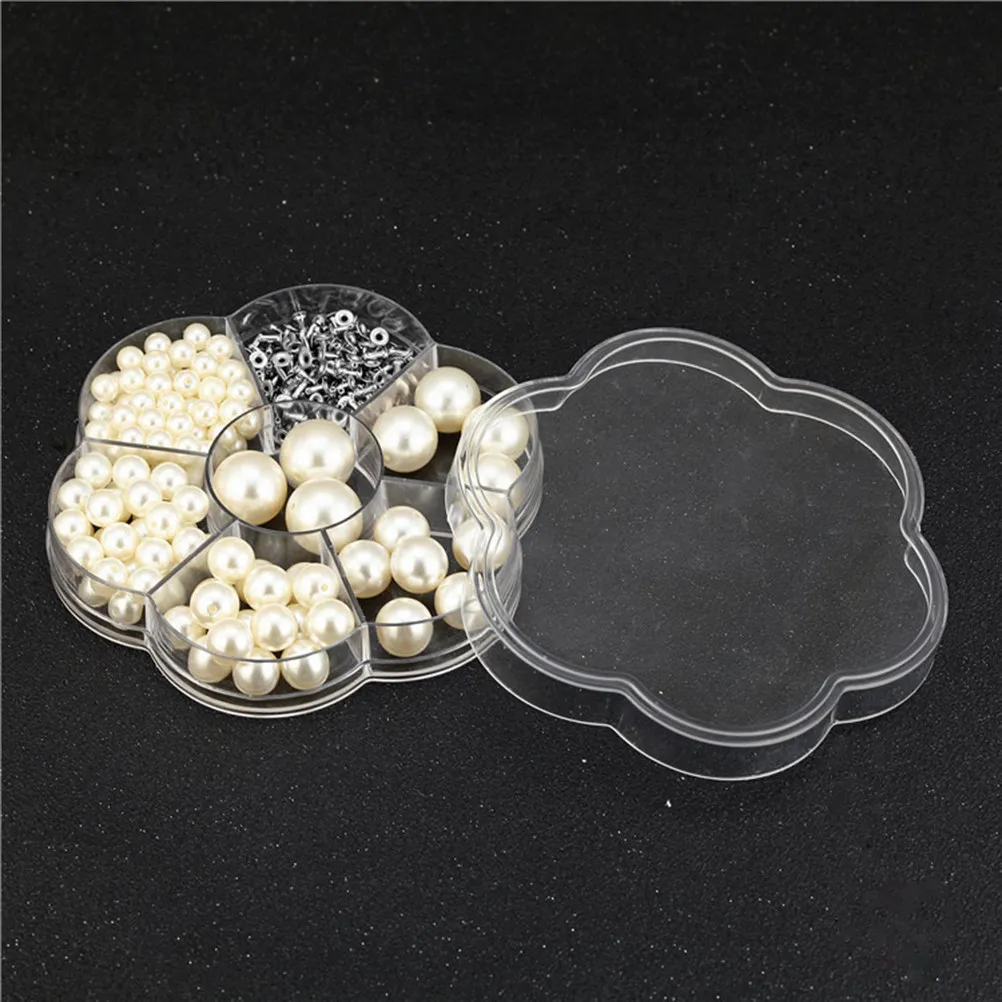 100Pcs Pearl Rivets Studs DIY Crafts Decoration 6Mm Unisex Classy Bag Footwear Shoes Accessories Pearls Elegance