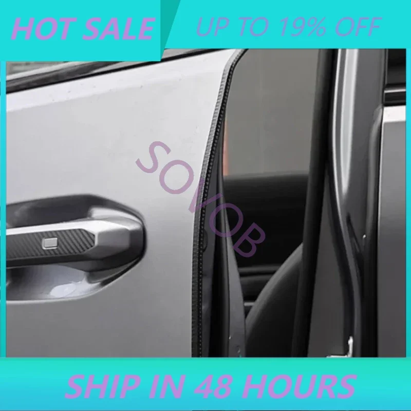 SOVOB Door Anti-Collision Strips for Jetour Traveller T2 2023-2025 Rear Tailgate Anti-Scratch