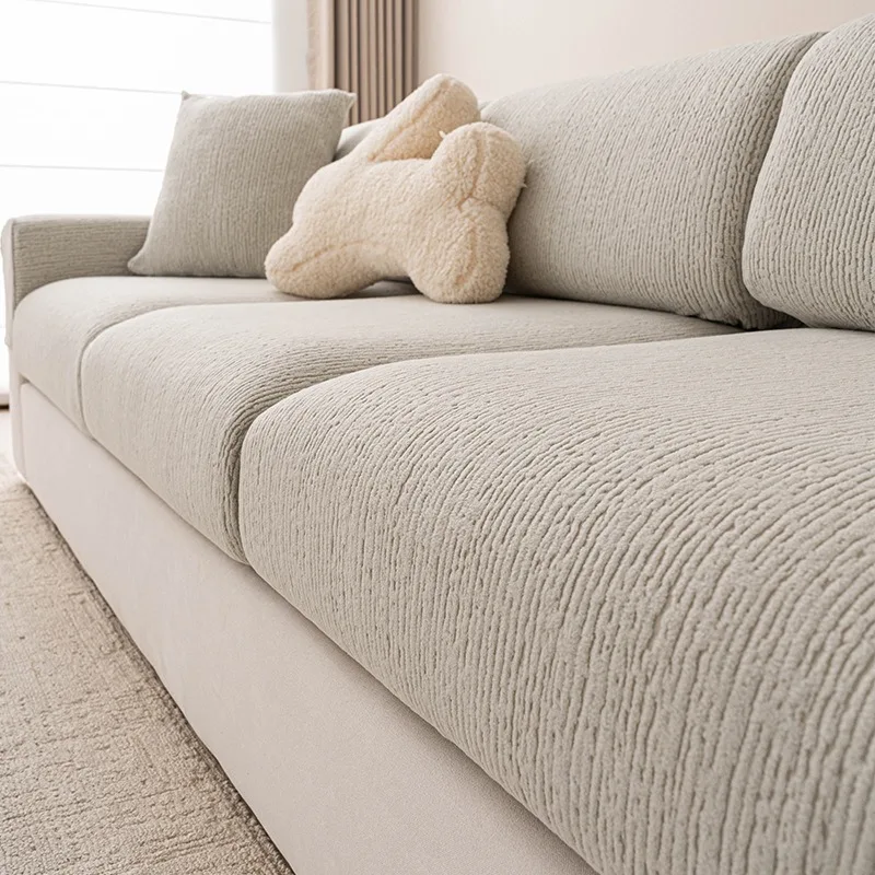 2026 New Universal Full Coverage Sofa Cover Super Gripping Non Slip Couch Cover Secure Fit Abrasion Resistant Seat Protector