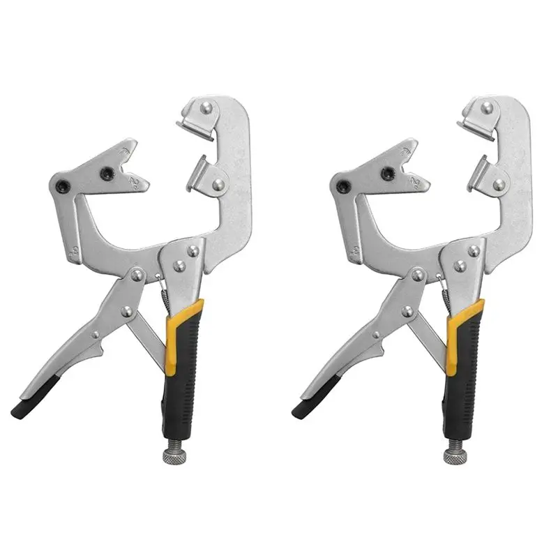 

AS63-C-Type Welding Pipe Pliers Round And Square Dual-Purpose Pliers Special Tools Multi-Purpose Welding Pliers 10 Inches