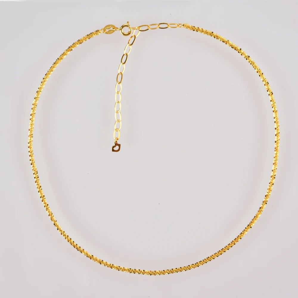 ANDYWEN New 925 Sterling Silver 2.2mm Chain Choker Necklace Long Chain Rock Punk Women Luxury 2020 Fashion Fine Jewelry