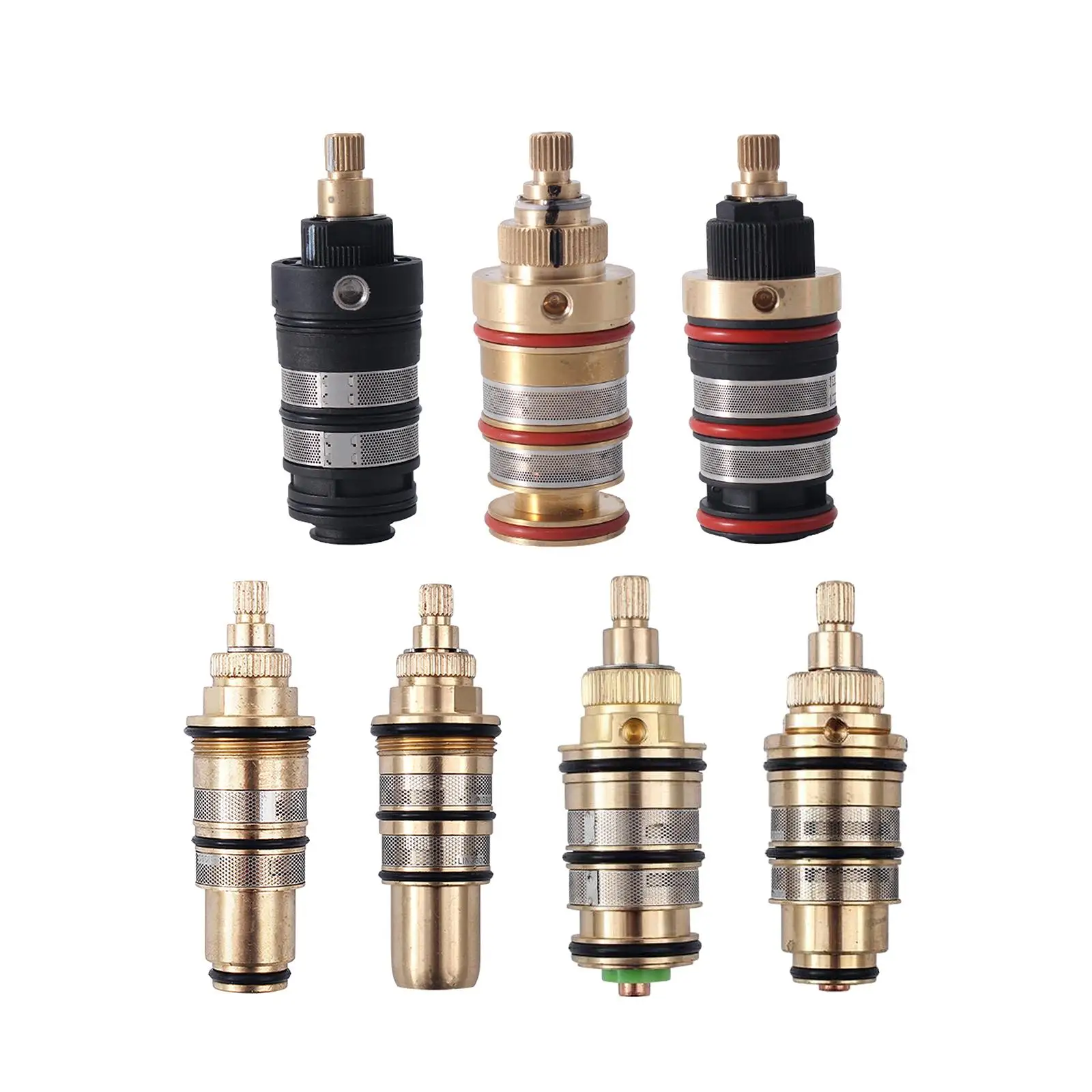 

Thermostatic Cartridge Kitchen Tap Sink Washroom Quarter Turn Service Temperature: 20-90 °C Brass Thermostatic Shower Cartridge