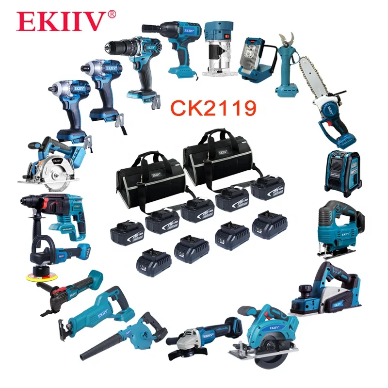 China Factory Professional Hot Selling Universal Battery for Makas 18V 6.0A 5.0A 4.0A March Electrical Maintenance Tool Kit
