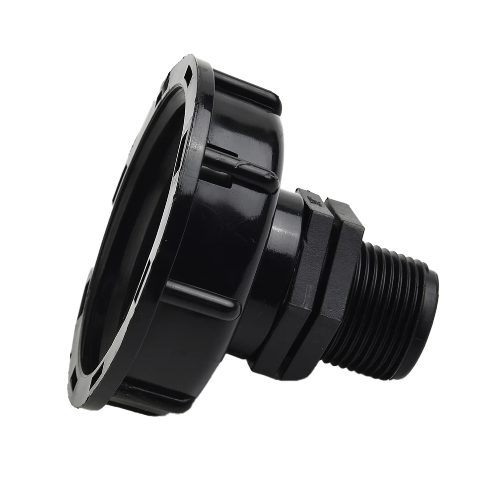 Plastic IBC Tank Adapter with 60mm Coarse Thread and Female 2 and 3/4 Hose Connector for Reliable Water Transfer on IBC Tanks