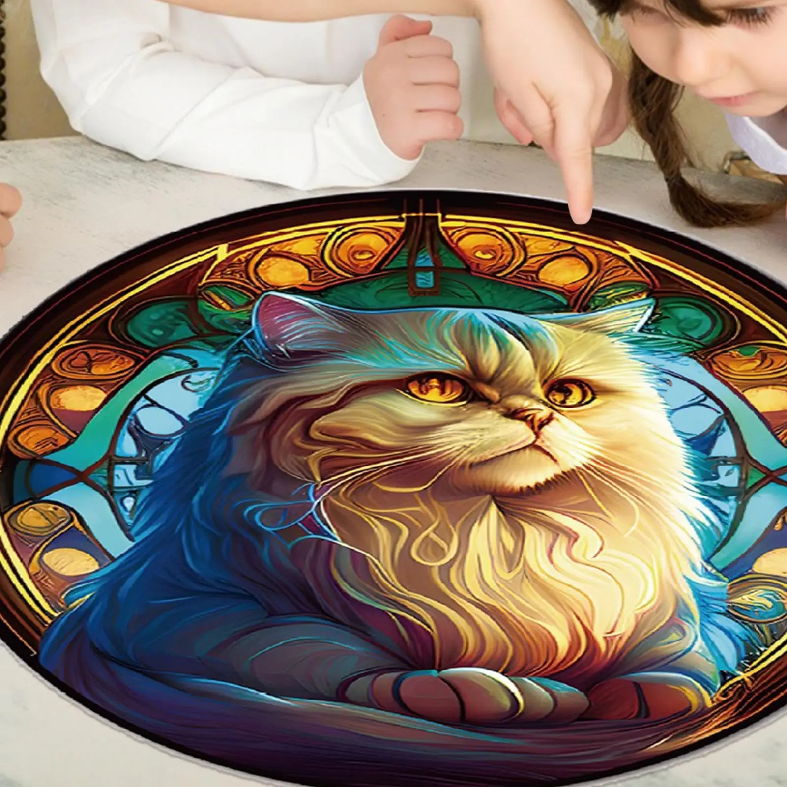 1000 pièces puzzle chat persan pour adultes, jeu de puzzle adulte très défi, décoration de la maison fête vacances cadeau d'anniversaire