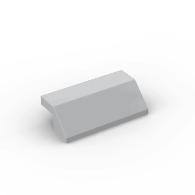 10PCS ROOF TILE 2X4, DEG. 45, W/O KNOBS Compatible 5540 Bricks, Slopes Self-Locking Bricks Building Blocks Toys Accessories