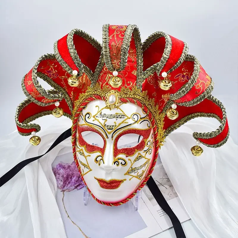 Karnawałowa piękna maska na bal przebierańców, rekwizyty dla dorosłych mężczyzn i kobiet