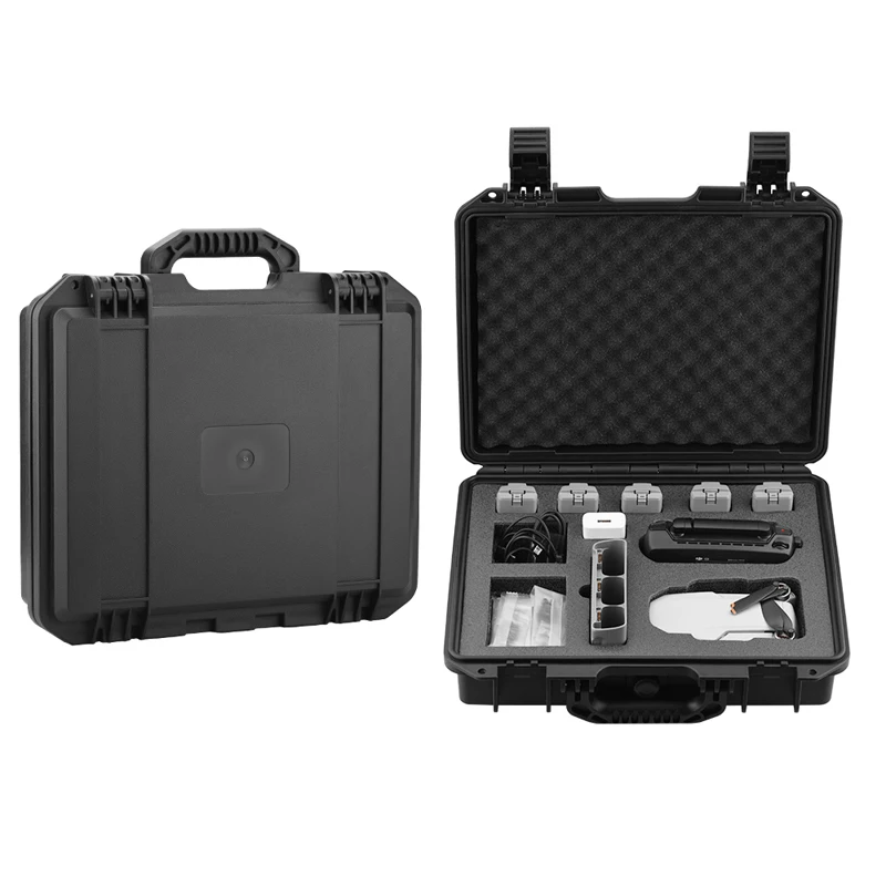 Bog de armazenamento impermeável para dji mavic mini 1/mini se zangão armazenamento de viagem carregando à prova de explosão caso caixa acessórios