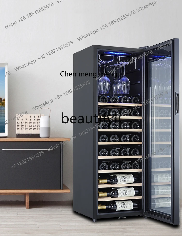 

Z189 Чай, термостат для красного вина, ледяной бар, с воздушным охлаждением, 46 шт., термостат для красного вина, винный шкаф, бытовой компрессор