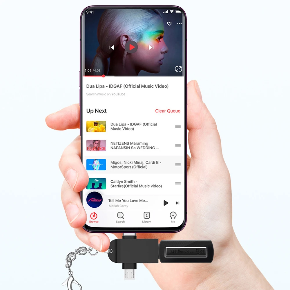 Aluminum Alloy 2 In 1 Android OTG Adapter Mobile Phone Adapter Usb Connector Multi Function Type C To USB Connector OTG Adapter image 3