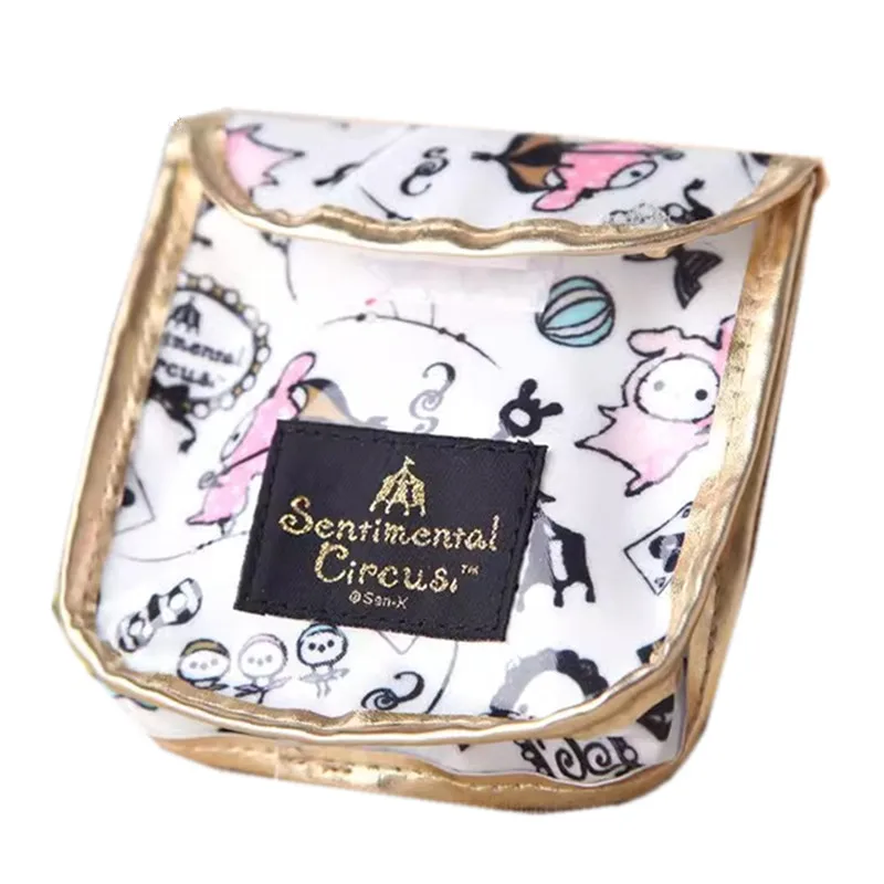 New Cute Anime Sentimental Circus Girls Children Coin Purse Bag Small Wallets For Women