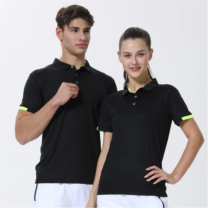 Quick-drying Sports Polo Shirt Custom Print Company Brand Logo Casual Short Sleeved Polo Embroidery Printing Personality Patter