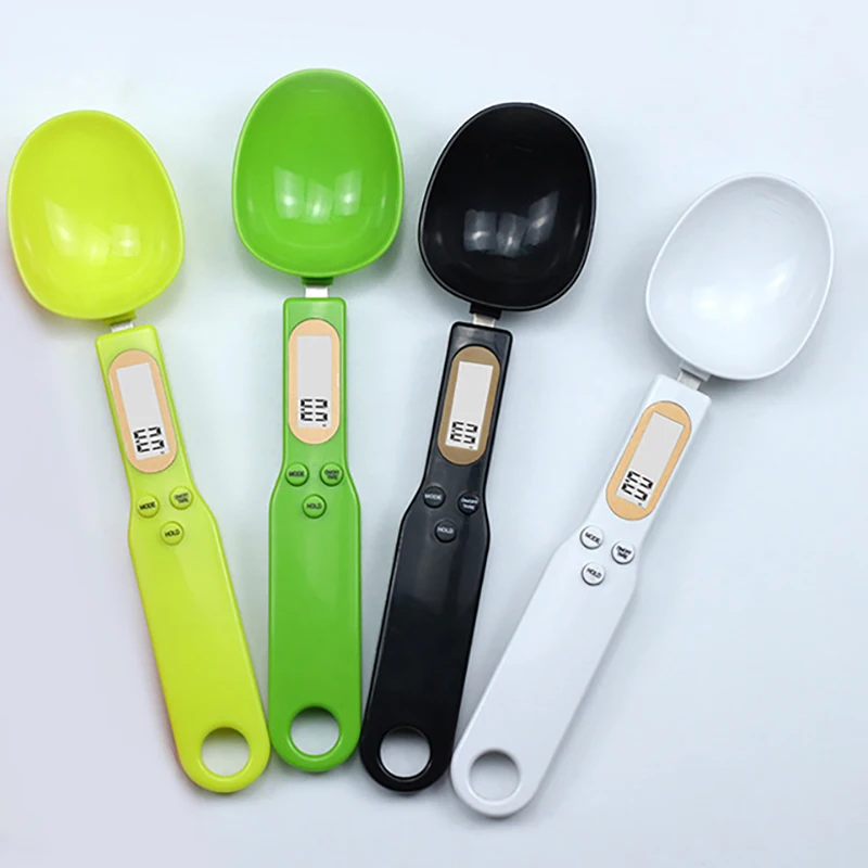 

500g/0.1g Weight Measuring Spoon Portable LCD Digital Kitchen Scale Electronic Food Measuring Spoon Scale Kitchen Tool For Food