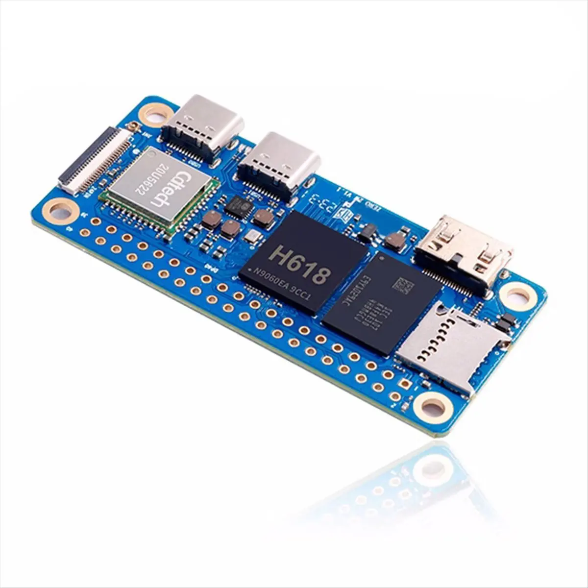 [ABDH] For Orange Pi Zero 2W Development Board 4GB RAM DDR4 Mini PC Allwinner H618 WiFi5 Bluetooth5.0 Supports 4K 60FPS