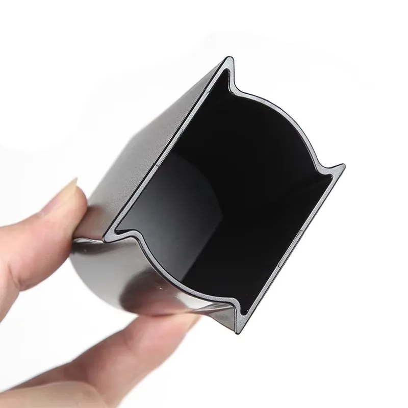 ABS الأسود لاند روفر ديفندر 90 110 130 2020-2024 سيارة مركز وحدة التحكم كأس الماء حامل صندوق تخزين الملحقات الداخلية #6