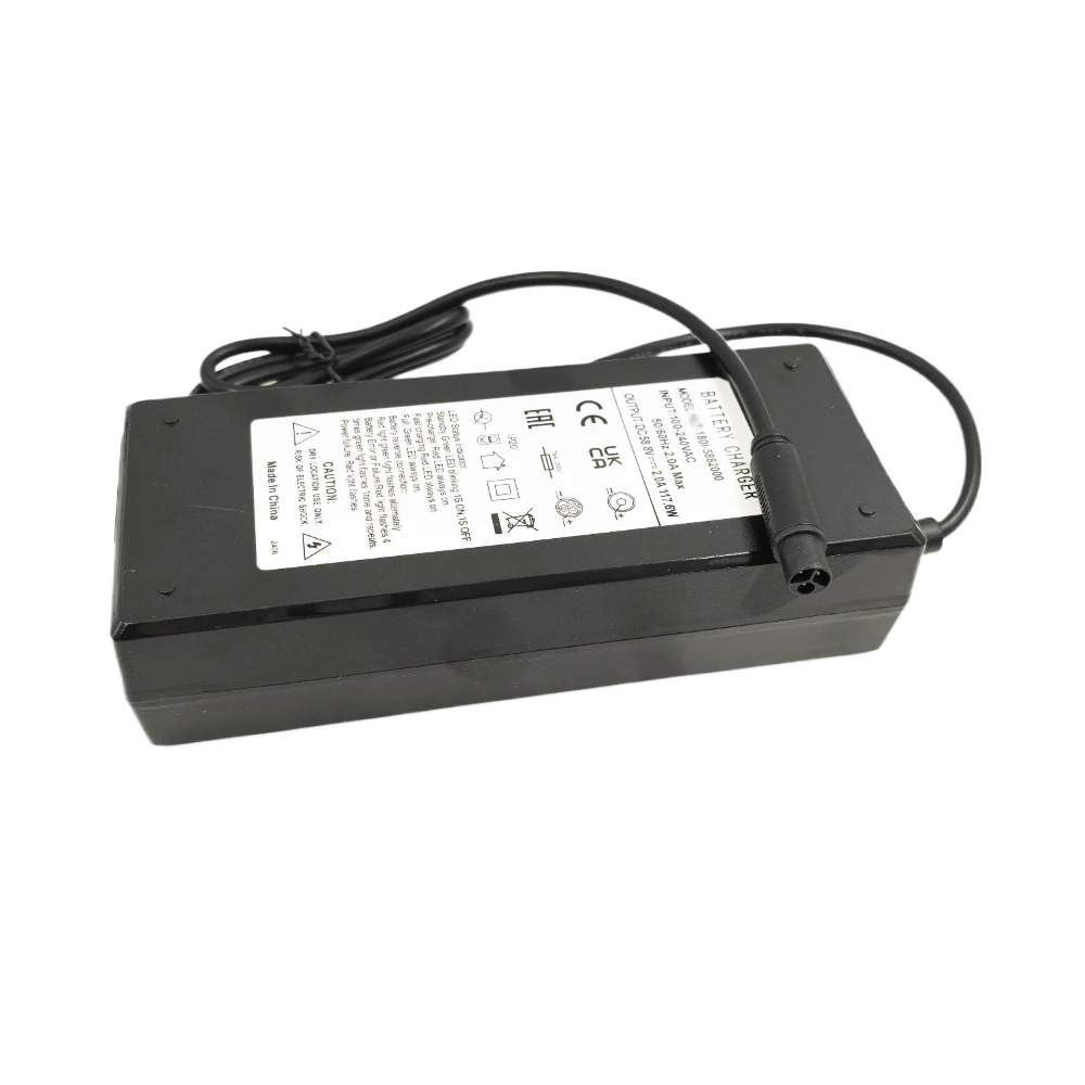 58.8V 2.0A Lithium Charger For Kugoo Kukirin G3 Pro Electric Scooter Battery Charger Parts Replacement Accessories