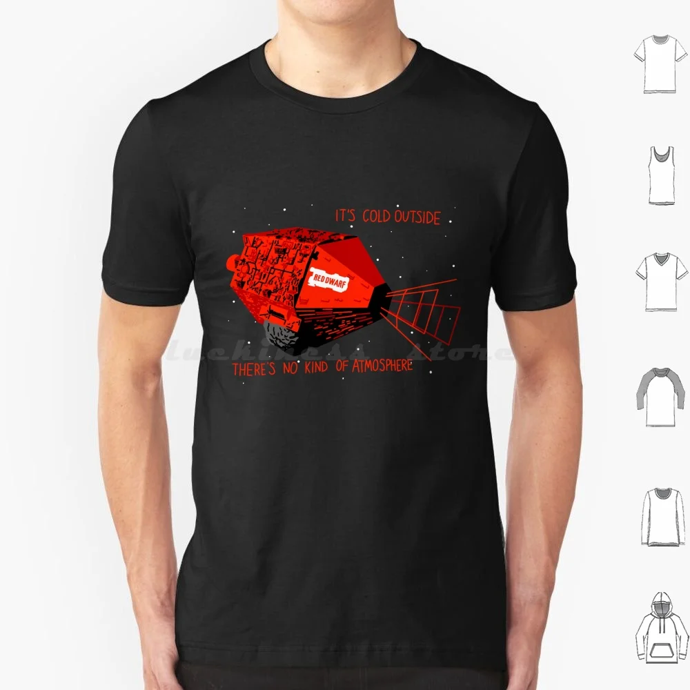 تي شيرت It’s Cold Outside 6xl قطن تي شيرت رائع أحمر قزم أحمر قزم تلفزيون ديف ليستر ليستر ديفيد ليستر ريمر أرنولد ريمر كات