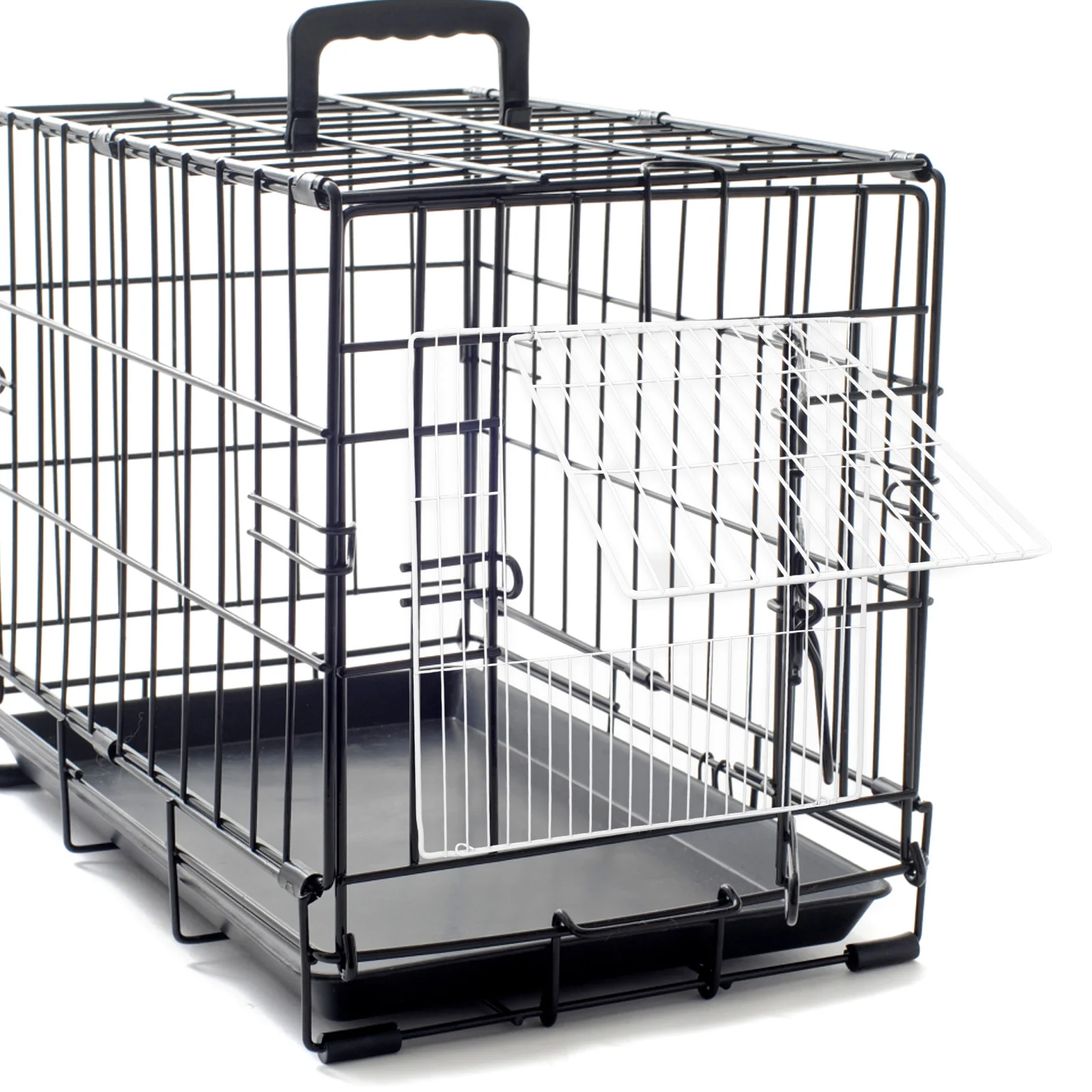 

Cage Heavy Duty Iron Mesh Diy Panel For Dog Cat Rabbit Playpen Fence Wire Door Pet Playpen Fence Door Accessories