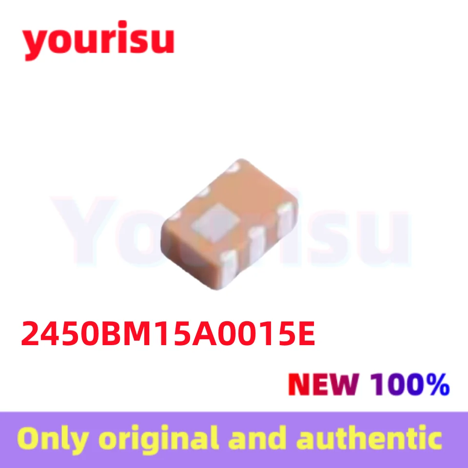 10Pcs/Lot Original 2450BM15A0015E 2450BM15A001 Balun SMD-6P,1.2x2mm