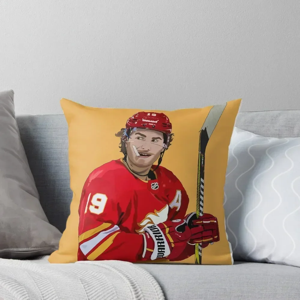 

Matthew Tkachuk, # 19. Throw Pillow Sofas Covers Rectangular Cushion Cover Sitting Cushion pillow