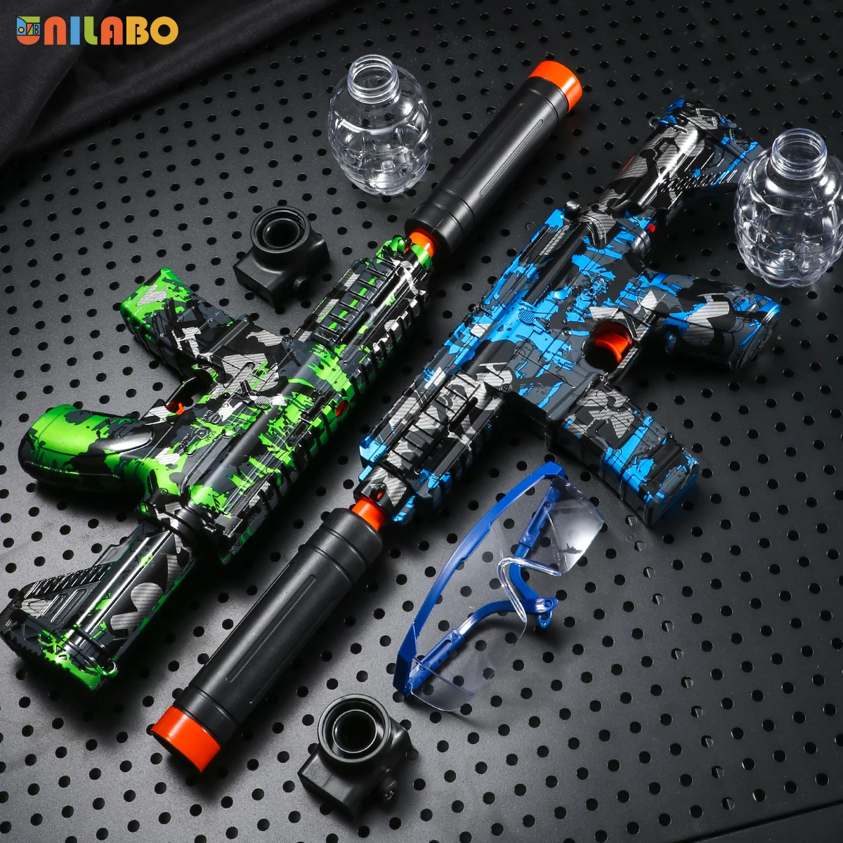 M416 Electric Blaster Gun Toys, Rechargeable Automatic Outdoor Toys for Team Family Activities, Perfect Gift(Bullets Excluded)