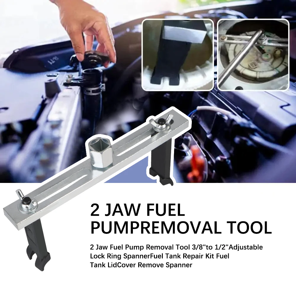 Motorcycle Fuel Tank Cap Wrench Removal Tools Oil Pump Plier Clip 2 Claw Petrol Tank Clamp Car Supplies Repair Tools Garage Tool