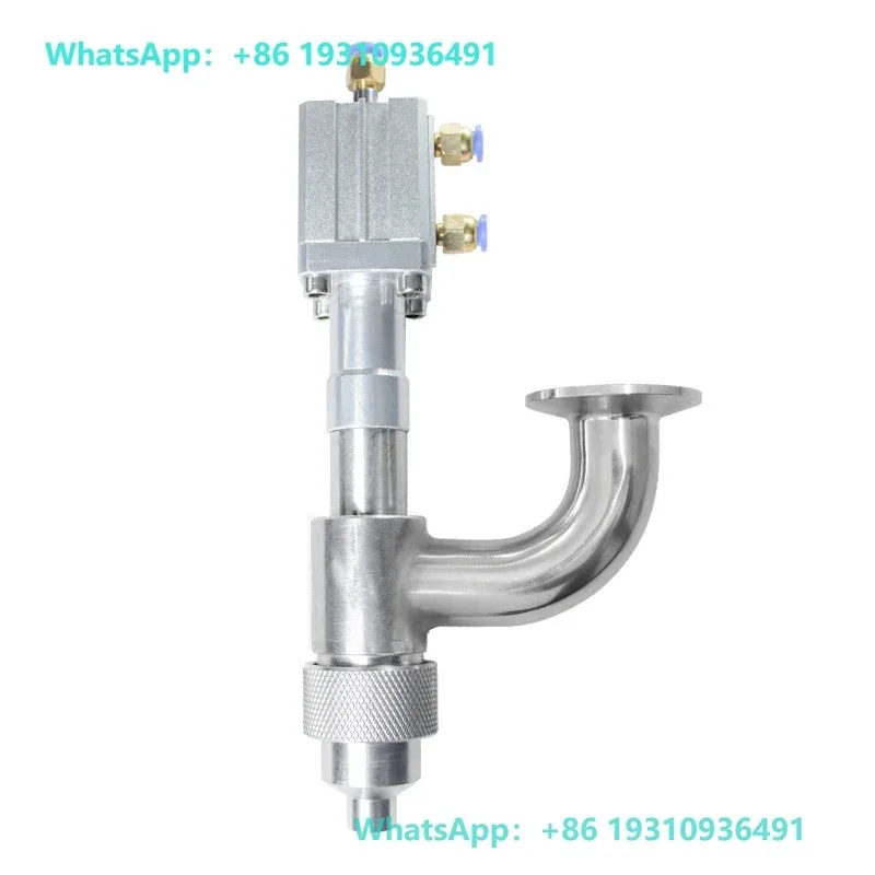 Anti-drip filling head, air-blowing anti-wire drawing, paste filling filling valve discharge port 304