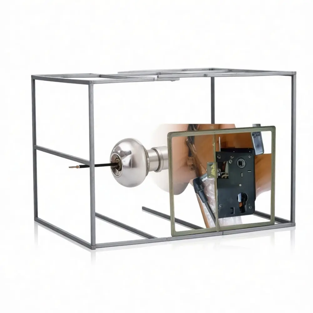 Universal External Door Security Lock Solid Copper Cylinder Anti Theft Hardware Perfect For Home Bedroom Wooden Gate