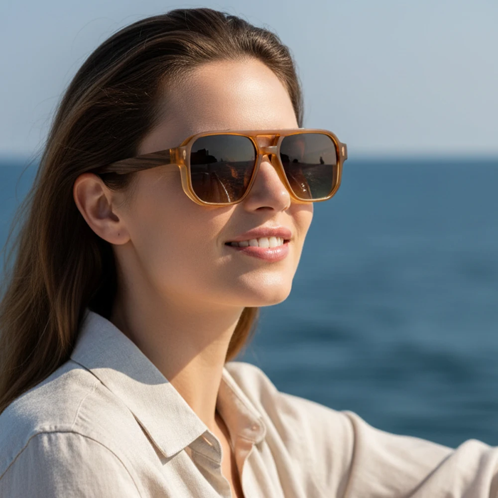 Thumbnail 3 - #41 Latest Wooden Frame Sunglasses Offers