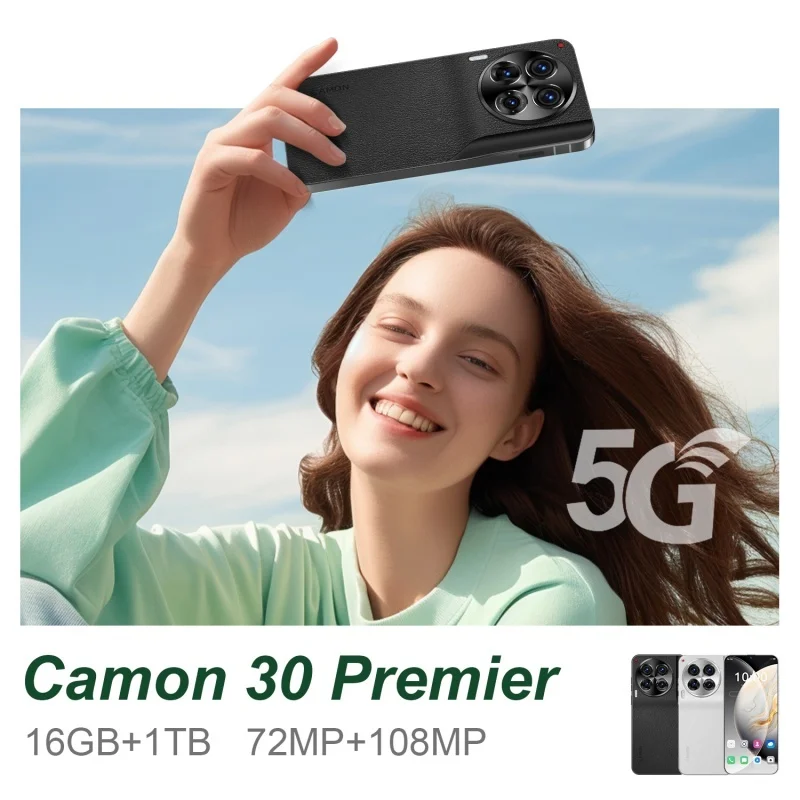 Camon 30 Premier 5G 2026 6.8" HD Unlocked Celulares Android 14 Mobile Smartphone Dual SIM 8800mAh Phone Snapdragon 8 gen3 XX23