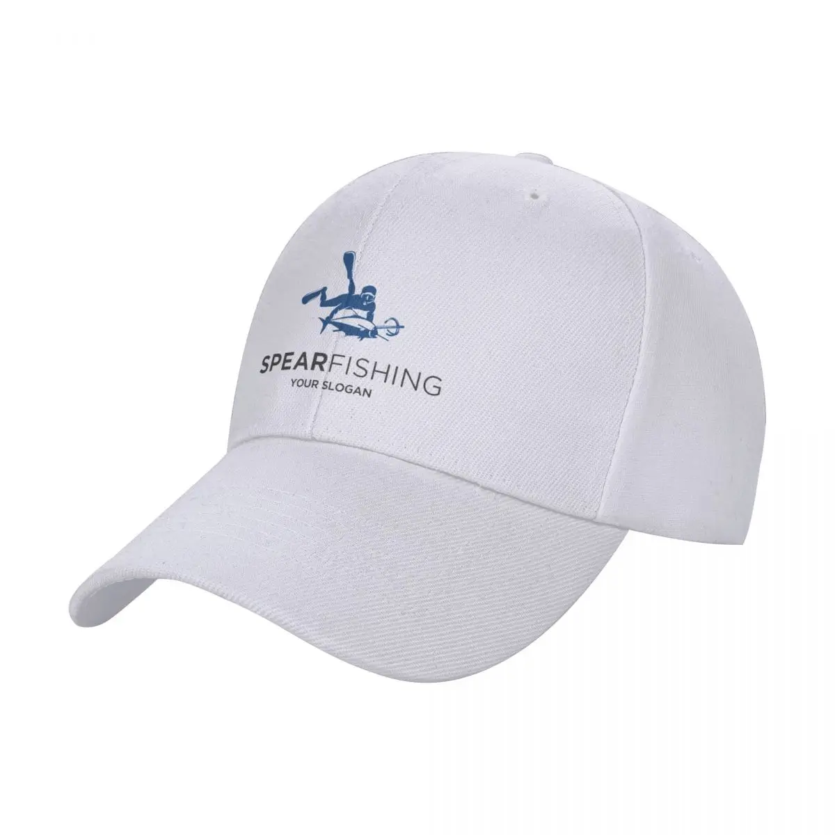 

Blue Spearfishing Scuba Diver Baseball Cap Snapback Caps Sun Hats Color Visor Hats