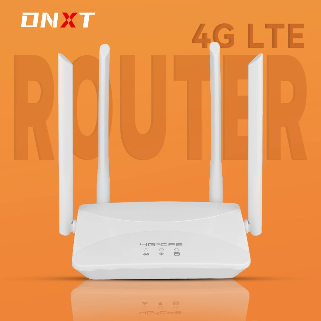 

Маршрутизатор DNXT CPF912 4G LTE со слотом для SIM-карты — совместное использование беспроводного Wi-Fi для доступа к Интернету