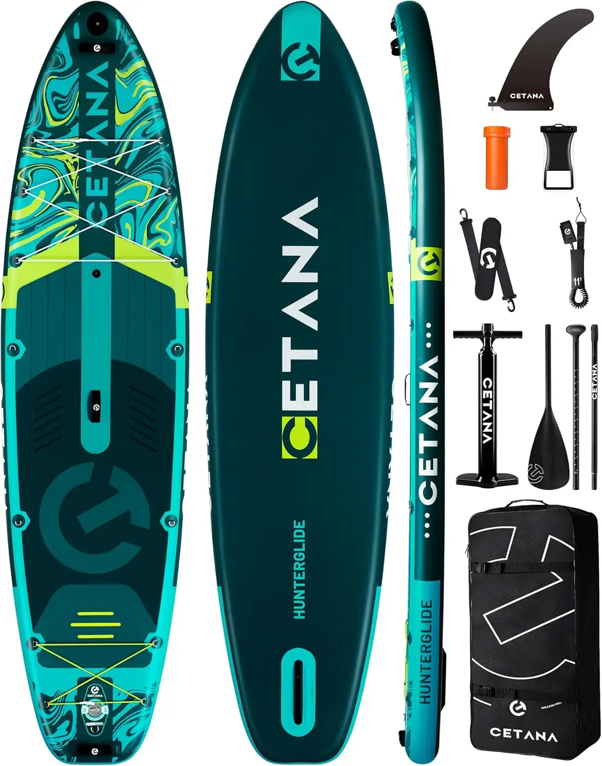 

Надувная доска для сап-серфинга Extra Wide для взрослых и подростков, грузоподъемность 400 фунтов, для 2+1 человека, с аксессуарами