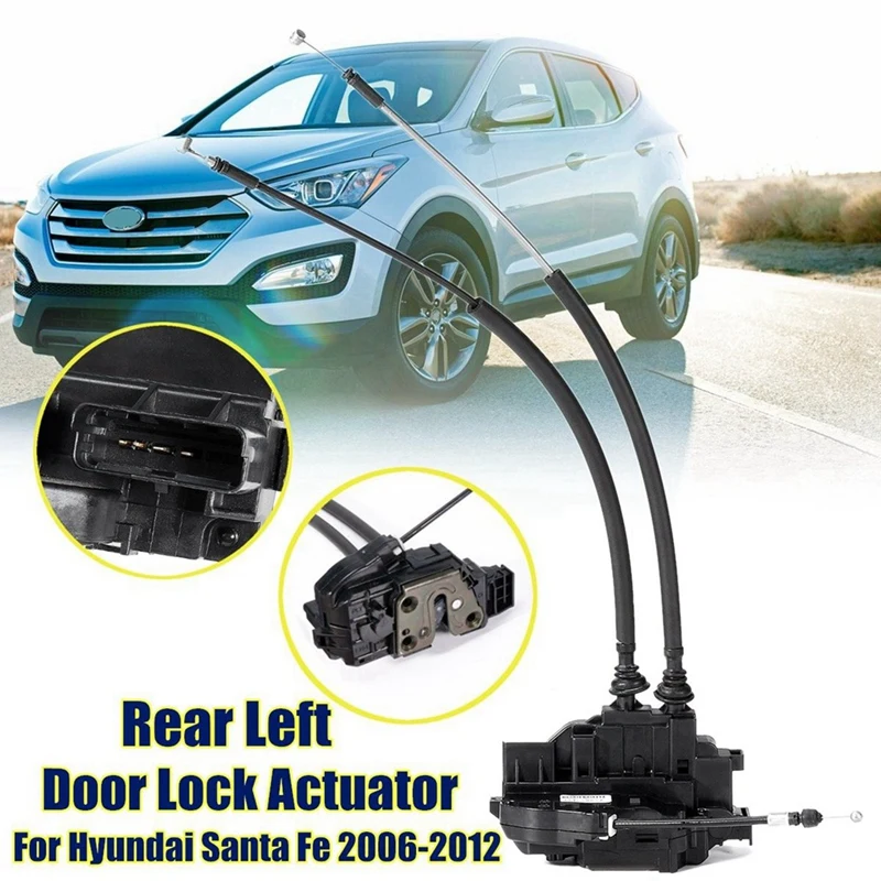 81420-2B000 Rear Right Door Lock Actuator Door Closer Auto Accessories For Hyundai Santa Fe 2.7L 3.3L 2007-2009