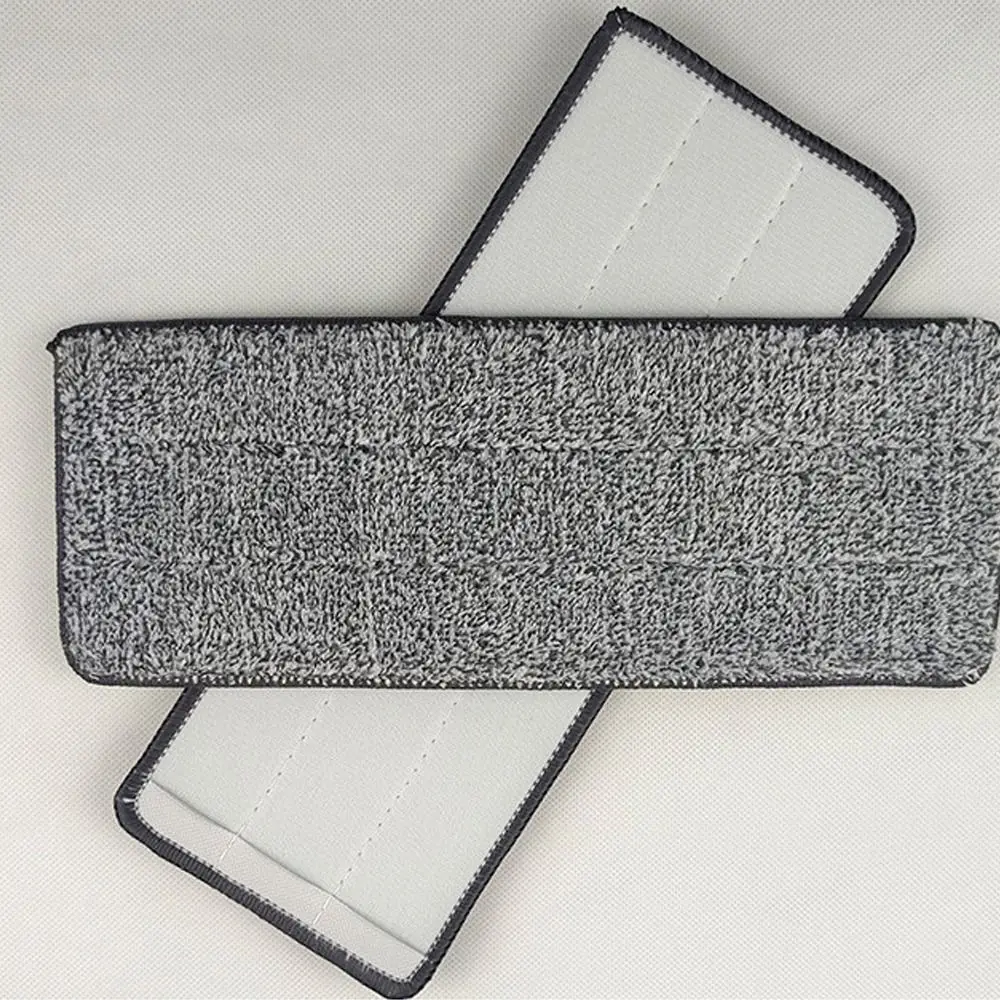 10pcs High Absorbency Flat Mop Cloth Washable Self Wring Replacement Mop Cloth Dry and Wet Cleaning Pad Floor Cleaning