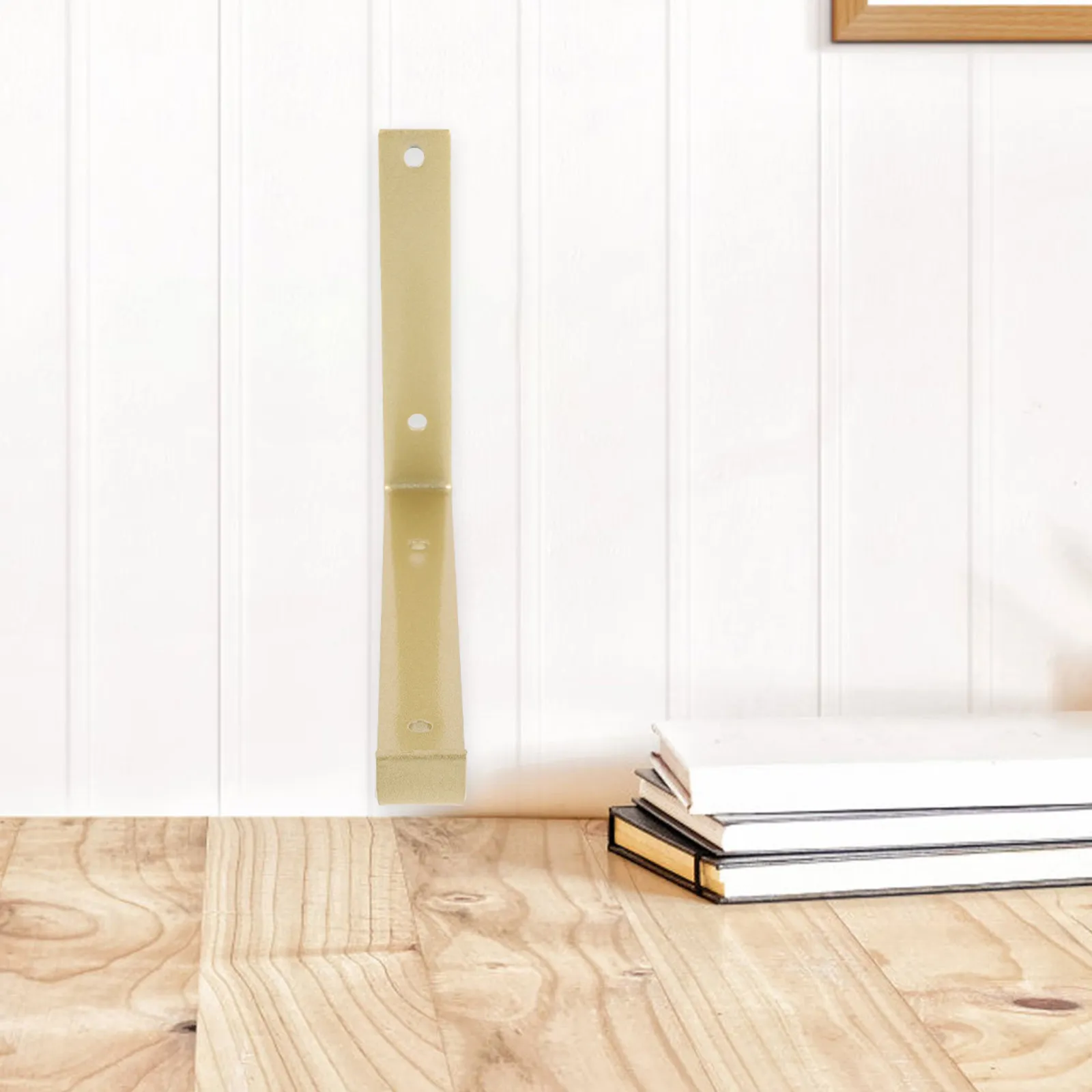 Thickened Iron Decorative Shelf Bracket Wall Mount L Bracket Invisible Floating Shelf Support Heavy Duty Metal Brackets for Wood