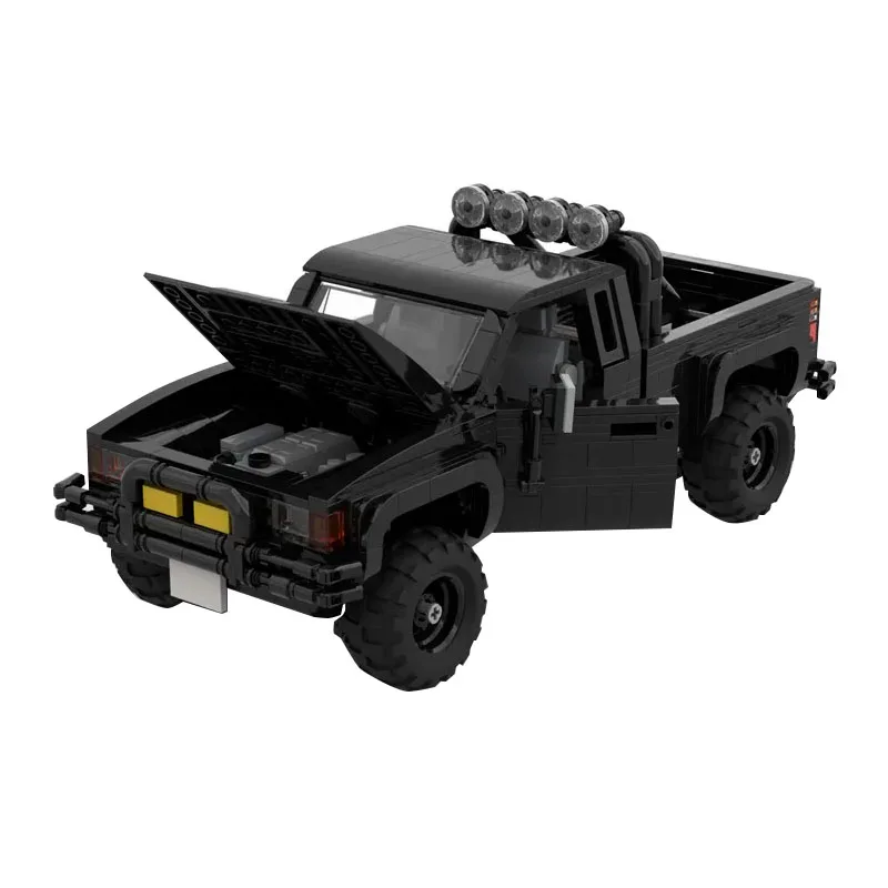 New MOC-66079 Pickup Off Road Vehicle Spliced Building Block Model  Adult and Children's Toys Education Birthday Christmas Gift